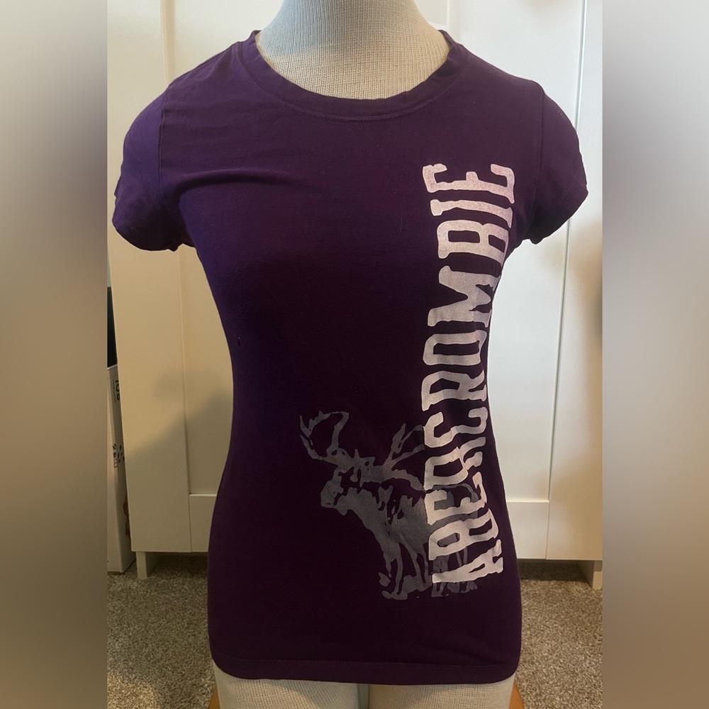 Abercrombie Deep Purple Tee